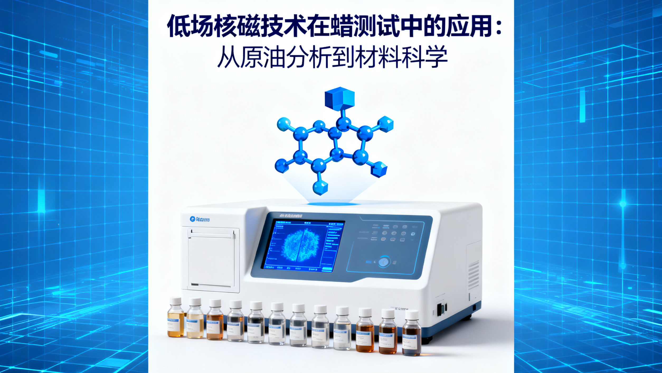 低场核磁技术在蜡测试中的应用：从原油分析到材料科学